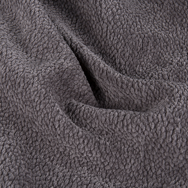 Leather Hand Feeling Chenille Sofa Fabric